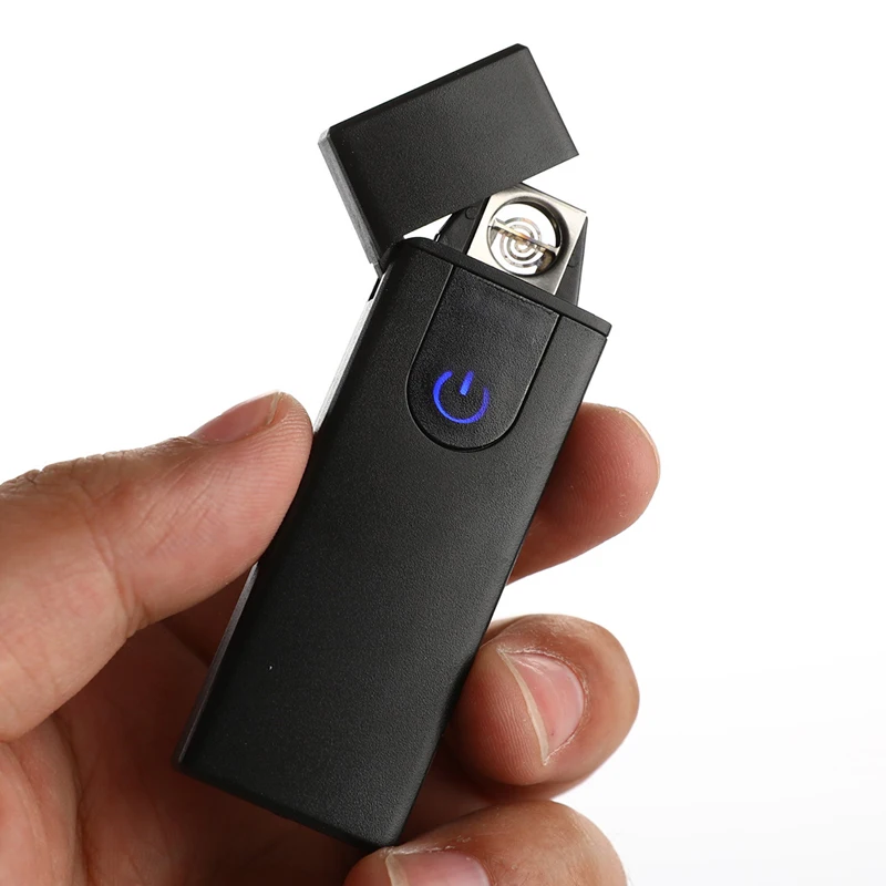 Новинка 2021 портативная ветрозащитная USB перезаряжаемая зажигалка сенсорный