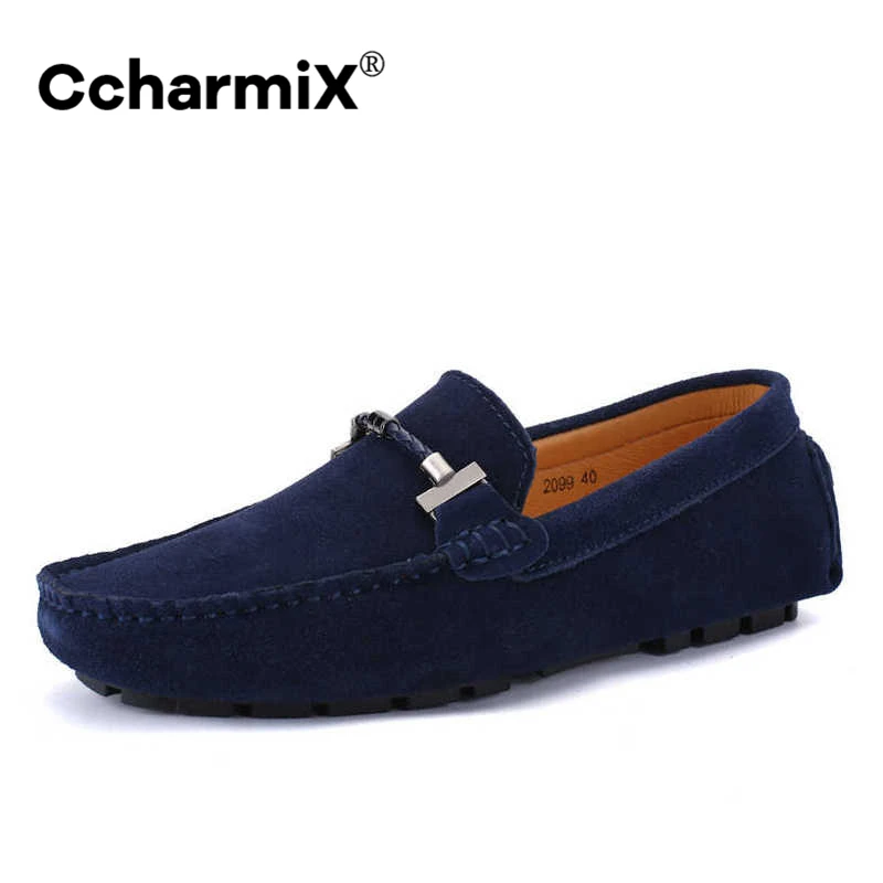 

CcharmiX бренд на лето и весну мужские ботинки из натуральной кожи; Обувь на плоской подошве для мужчин; Повседневные мужские мокасины; Обувь класса люкс; Модные слипоны; Обувь для вождения; Большие Размеры