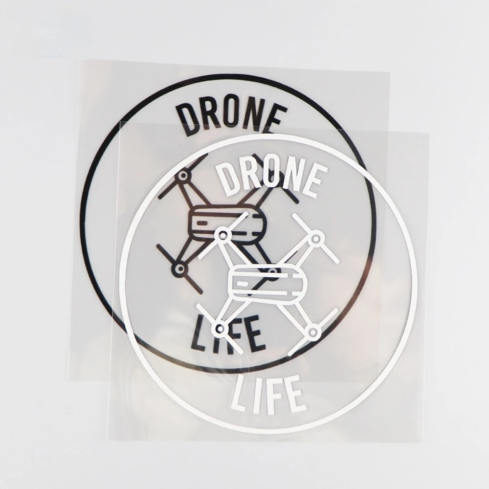 

13*13 см Виниловая наклейка на автомобиль DRONE LIFE, переводная картинка, аксессуары, креативный узор