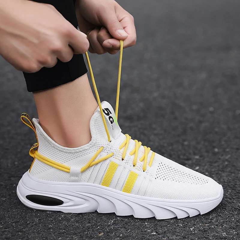

Sneakers Men Male Shoes Sneakers Fashion Men Casual Mens Summer New Sports Shoe Breathable Style Men's For White Sneaker