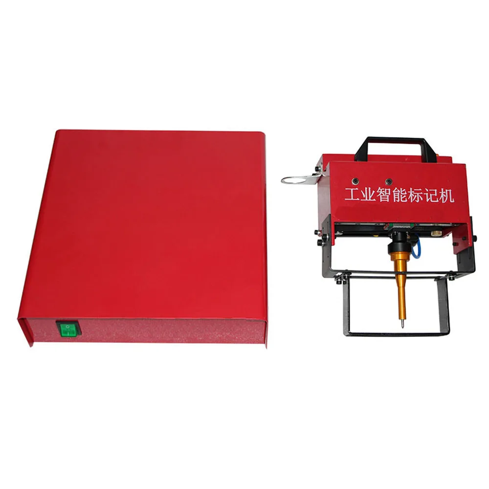 Портативная металлическая пневматическая маркировочная машина для VIN Code100 * 20 мм