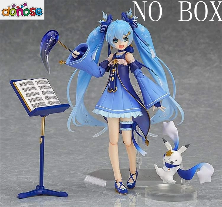 Хацунэ Мику Figma 394 персонаж вокальный серия 01 V4X figma 200/100/014 ПВХ фигурка Коллекционная модель игрушки - Цвет: 037 NO BOX
