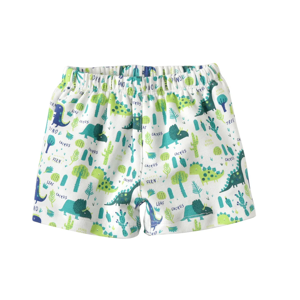 

2018 Newly Summer Baby Boy Shorts Cartoon Cotton Print Dinosaur Bear Shorts