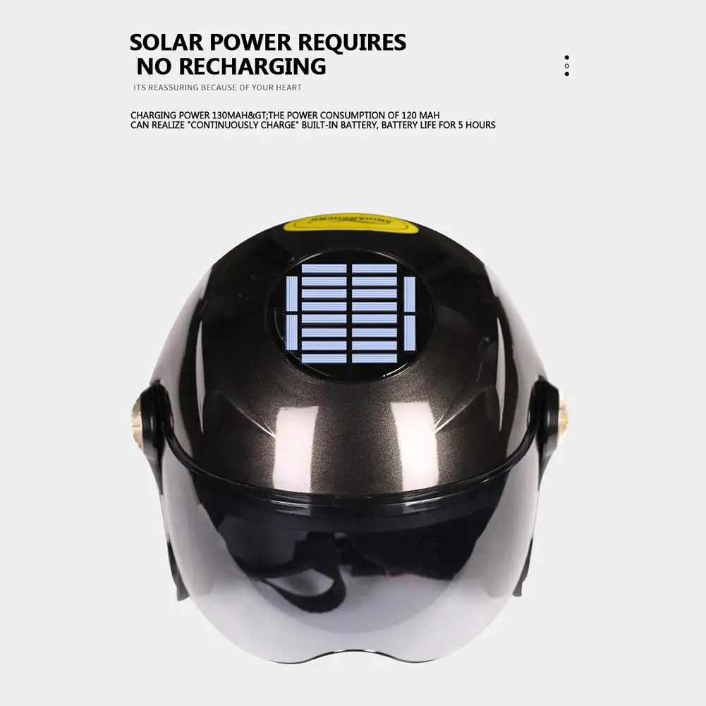 motorbike helmet solar intelligent bluetooth helmet intercom with cooling fan answer the phone helmet motorcycle accessories free global shipping