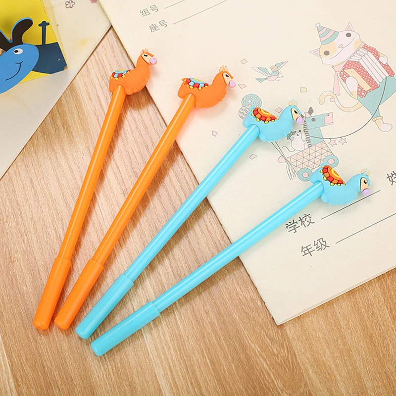 

Ручка гелевая 4 шт./компл. симпатичная верблюжьей расцветки, 0,5 мм