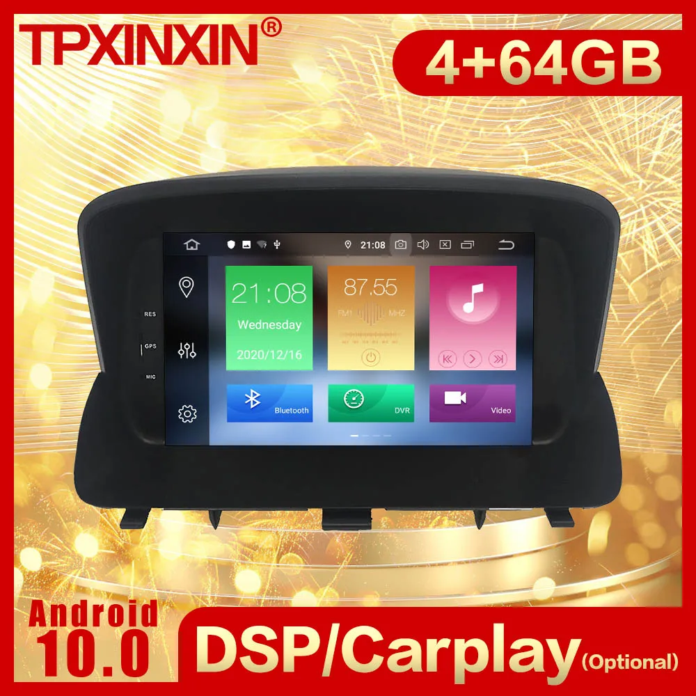 

Магнитола 2 Din Carplay, Android, мультимедийный стерео приемник, для OPEL MOKKA 2012, 2013, 2014, 2015, 2016, GPS-навигатор, магнитофон