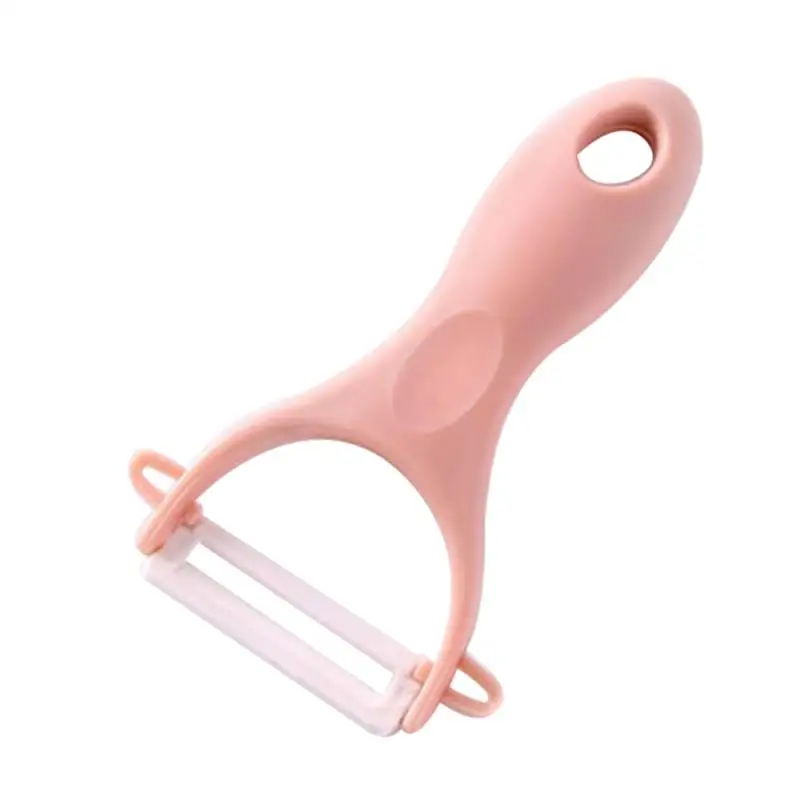 

2 Color Ceramic Peeler Fruit Vegetable Peeler Potato Cucumber Carrot Grater Portable Home Kitchen Tools Accessories