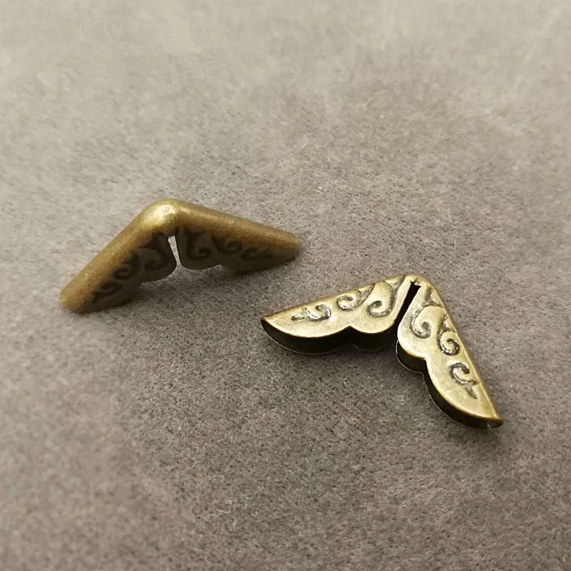 4/12 шт. античные латунные Защитные уголки для книг|Бамперы углов| |