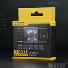NITECORE NU05LE 4 светодиода, красный, зеленый, синий, белый, USB, перезаряжаемый мини-сигнал, налобный фонарь, зарядный кабель + аккумулятор + кронштейн в комплекте