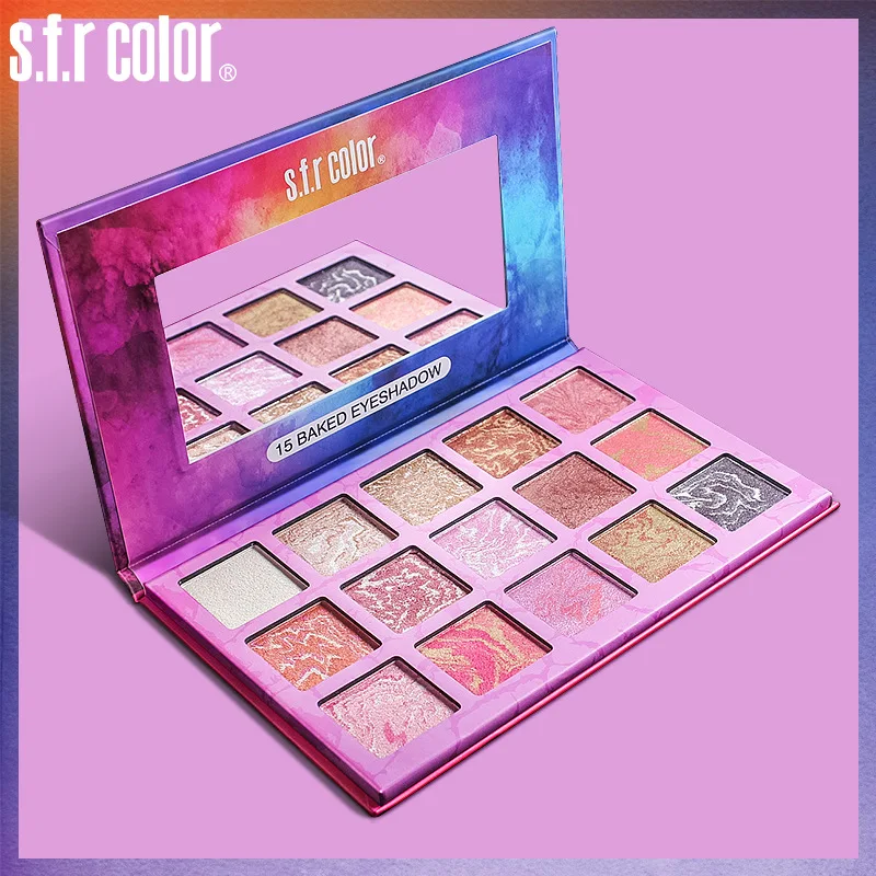 Givenone 15 цветов Тени для век палитра красивый двухцветный градиентный порошок