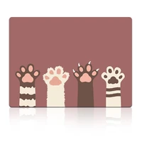 2mm mouse pad cute girl cartoon game ins computer office oversized thickened table mat