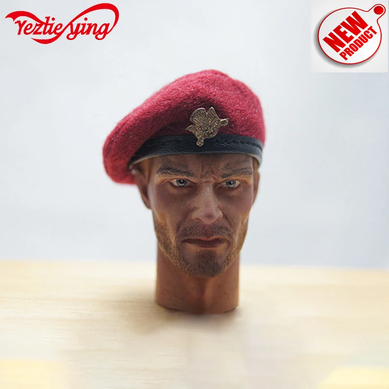 Вторую мировую войну 1/6 масштаб одежда фигурку аксессуар красный берет шапка