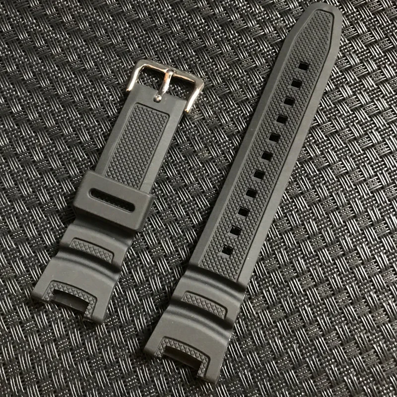 Силиконовый ремешок для часов мужские и женские черные спортивные часы дайвинга