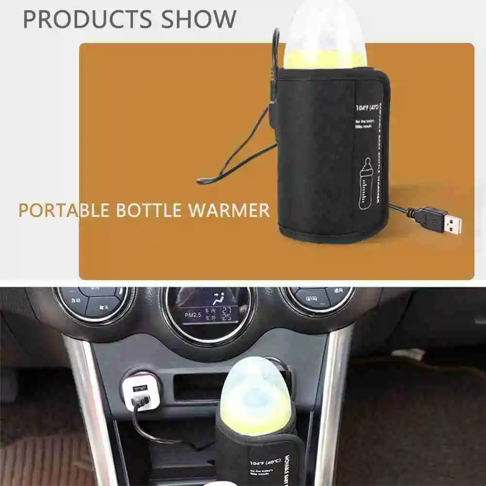 USB подогреватель для детских бутылочек одной бутылки Многофункциональный
