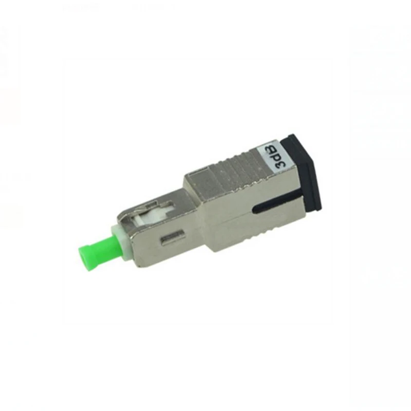 SC APC Волоконно-оптический аттенюатор 3dB папа-мама оптоволоконный адаптер