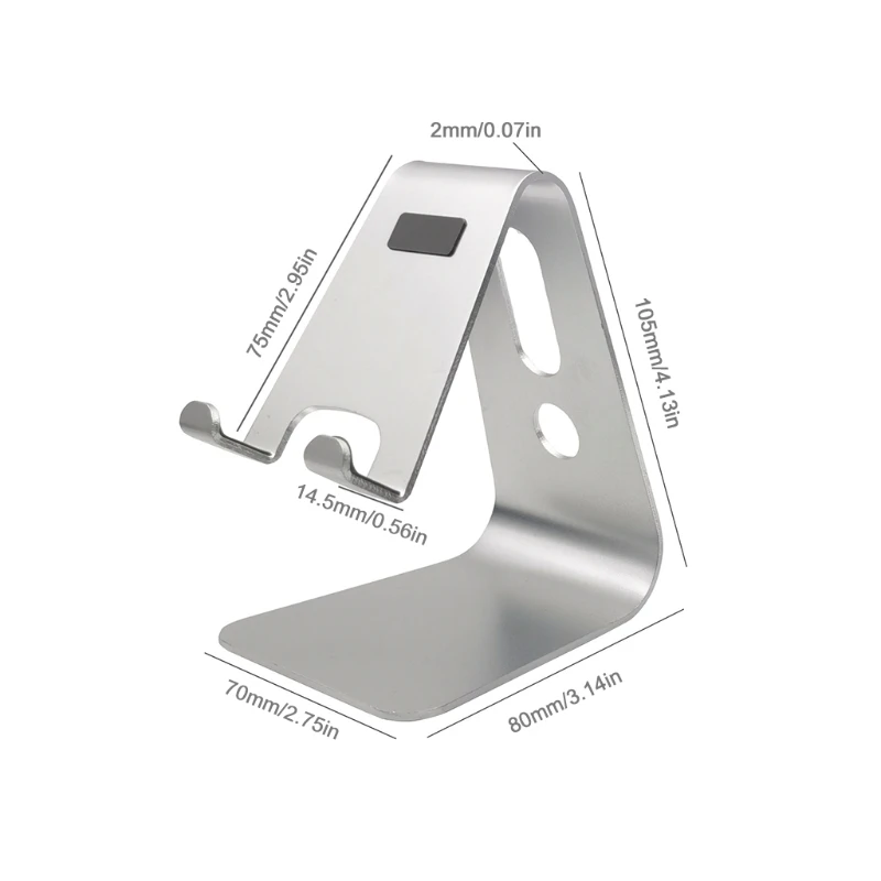 

Portable Durable Cell Phone Stand Pad Holder for Desk,Universal Compatible from Pad Pro 8 in to Small Smartphone