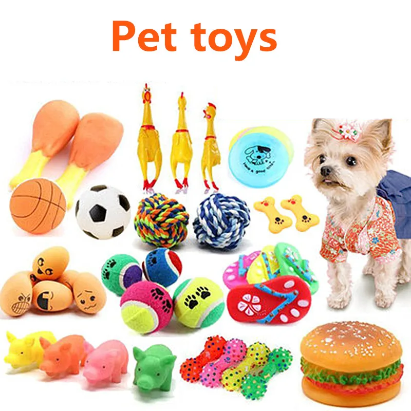 Игрушка для собак игрушечный мяч со звуком игрушки домашних животных молары