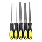 1 шт. стальные пилки, Металлическая резьба, средние зубья, деревообрабатывающая пилка, плоская, треугольная, круглая, квадратная, полукруглая деревянная Рашпиль