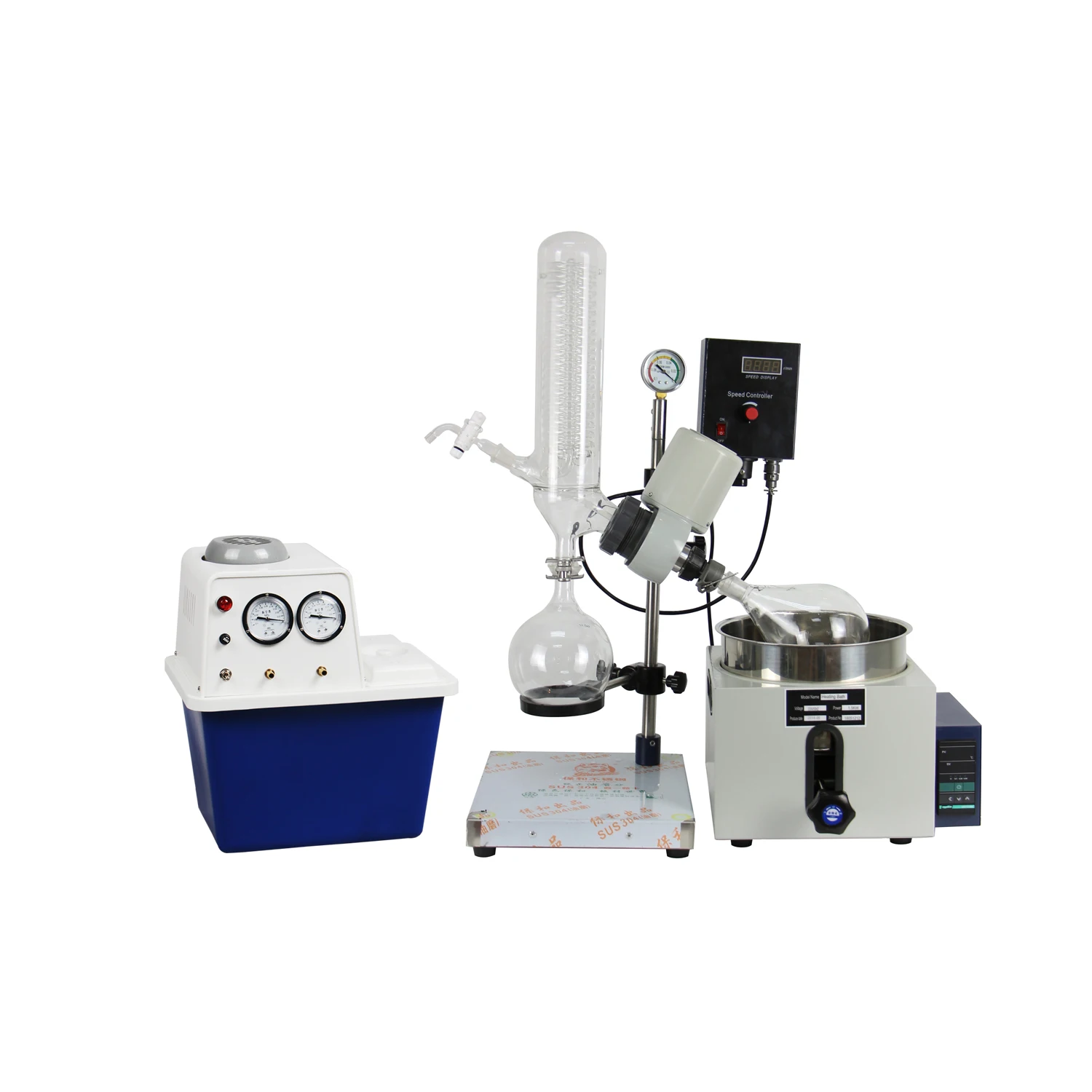 2Л роторный испаритель с водоструйным аспиратором вакуумный насос и циркуляция