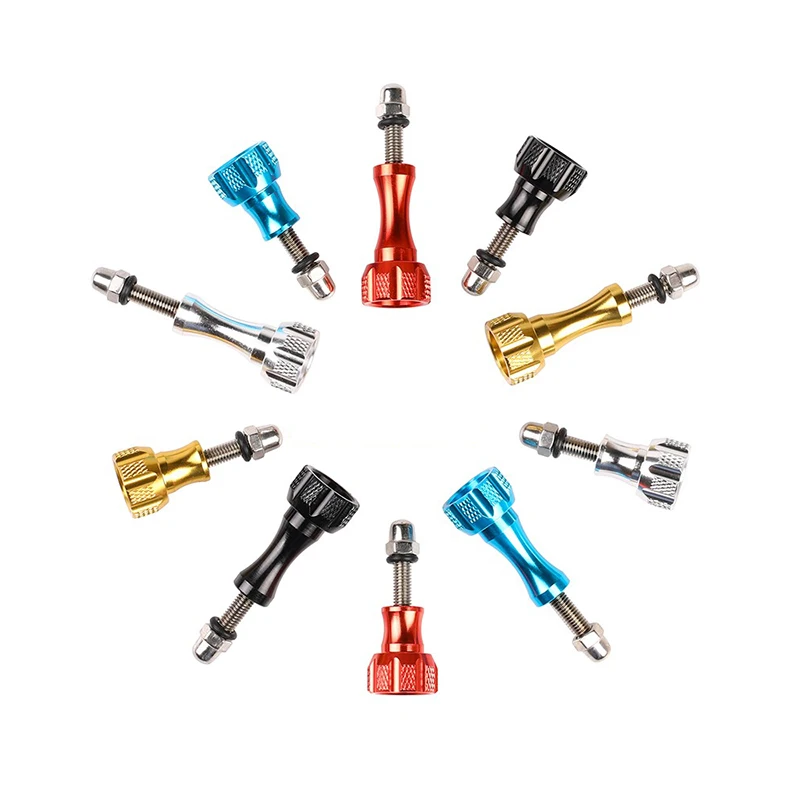 Алюминиевый сплав Гайка Винт крепление монопод Штатив для GoPro Hero 9 8 7 6 5 4 Yi 4K Sjcam Eken