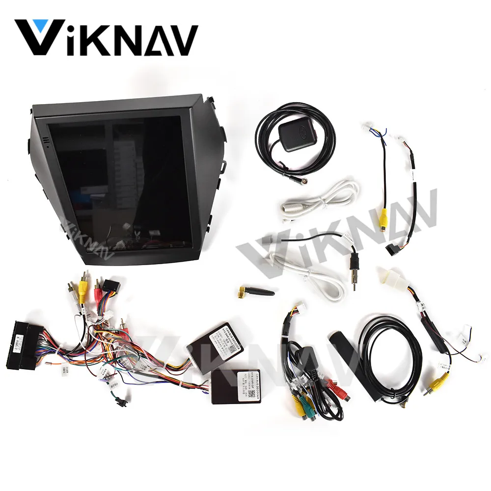 

car radio dvd player for Hyundai IX45 Santa fe 2013-2017 android video player stereo GPS navi multimedia player vertical screen