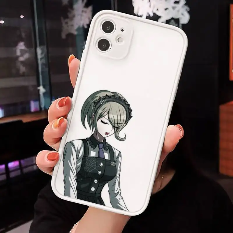 

Danganronpa V3 Killing Harmony Phone Cases Matte Transparent for iPhone 7 8 11 12 s mini pro X XS XR MAX Plus cover funda shell