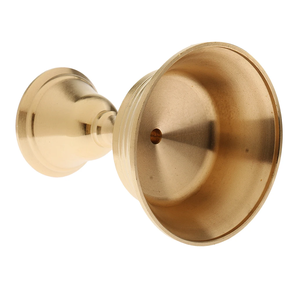 Утолщенный медный Ghee светильник подсвечник буддизм латунная масляная лампа