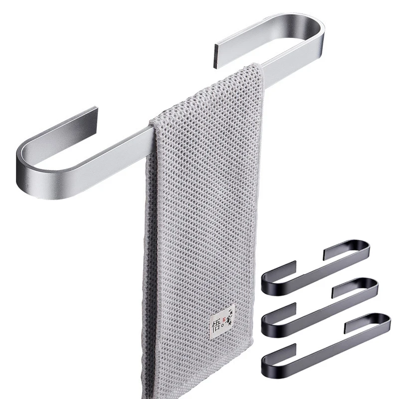 Полотенца держатель пространство Алюминий s стеллаж для выставки товаров Ванная