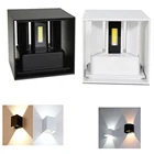 Lp65 наружный светодиодный настенный светильник 12w AC85-265V современный декоративный регулируемый настенный светильник для сада крыльца декоративный светильник