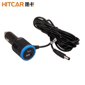 Автомобильный источник питания, инвертор, Удлинительный кабель для Edog, антирадара, GPS, подголовника, монитора, телефона, планшета, 12 В постоянного тока, 3,5 мм, 2,1, 5,5 мм
