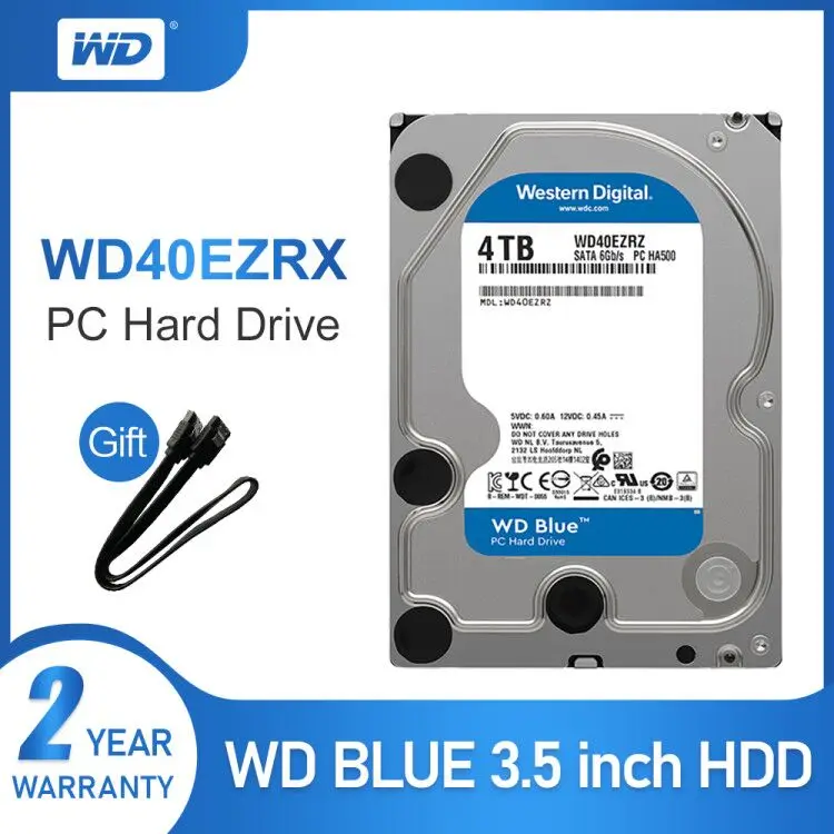 Внутренний жесткий диск для ПК WD40EZRZ 4 Тб| |