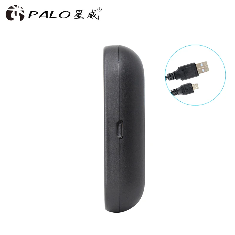 EN EL14 EL14A литий ионный аккумулятор + светодиодный USB двойное зарядное устройство