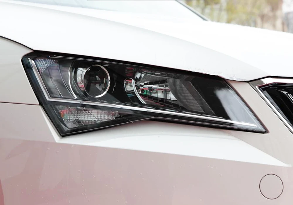 Для Skoda Superb Автомобильная фара с прозрачными линзами
