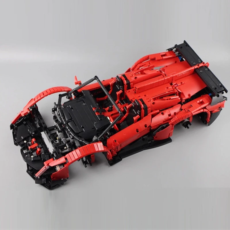 Technic 13079 приложение RC автомобиль MOC-10559 Veneno Roadster с функцией двигателя строительные блоки кирпичики игрушки подарок для детей