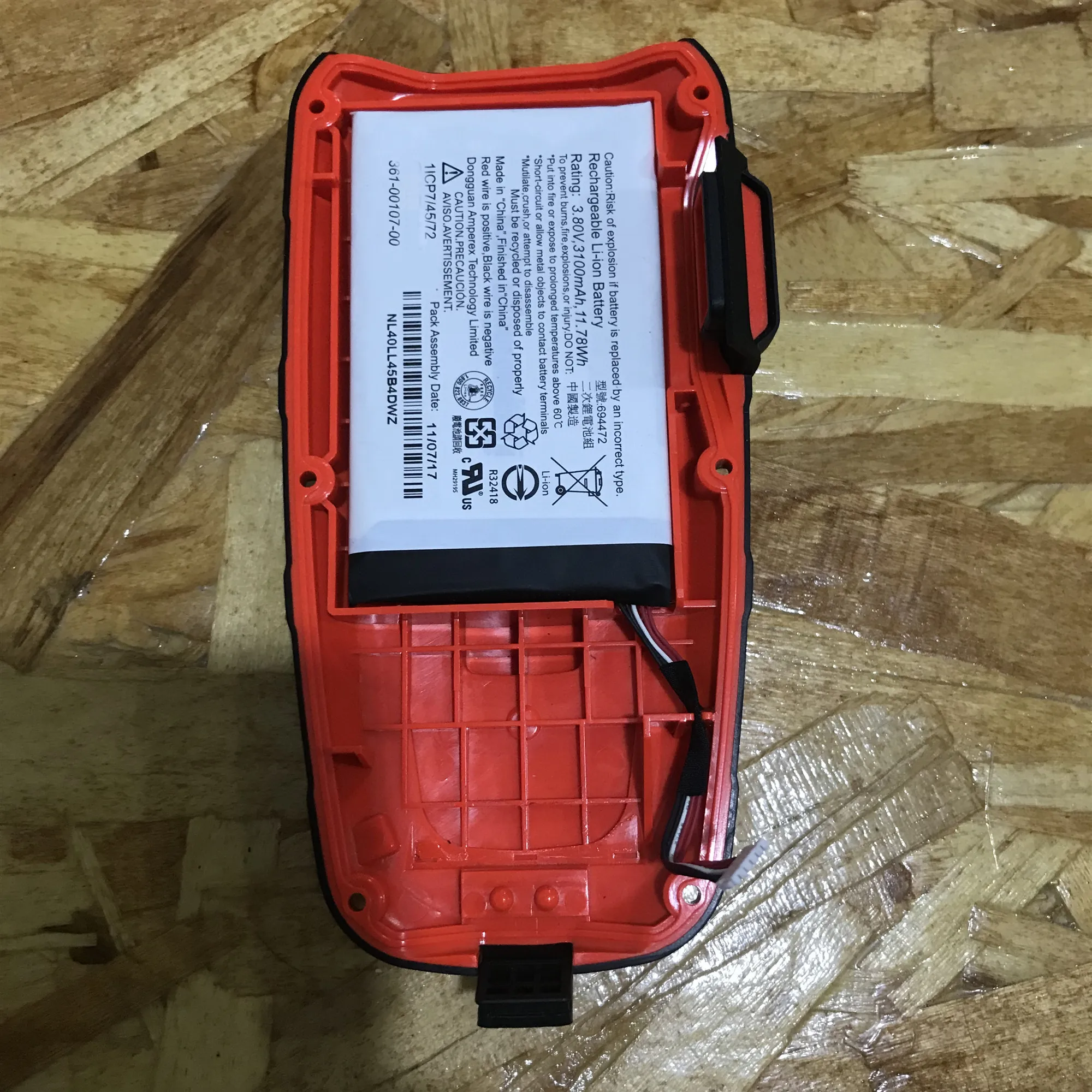 Для inReach Explorer+ задняя крышка Замена батареи литий-ионный аккумулятор подлинный продукт относится к GARMIN gps