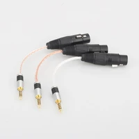 audiocrast high quality 4 4mm balanced male to 4 pin xlr female balanced connect trs audio adapter cable