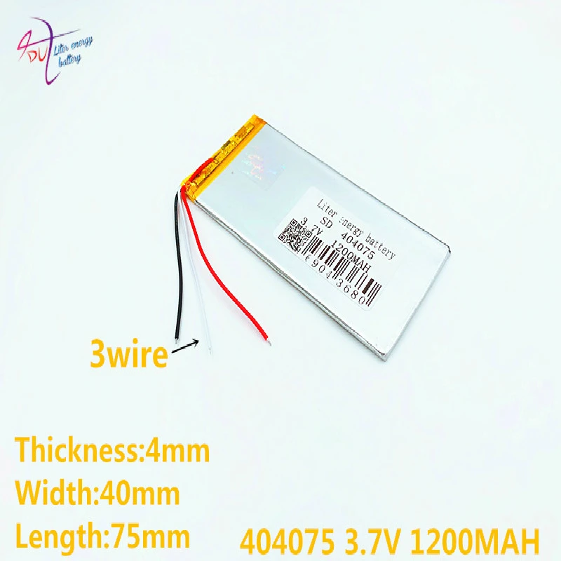 3 Π»ΠΈΠ½ΠΈΠΈ 404075 3,7 Π² 1200 ΠΌΠΡ Π»ΠΈΡΠΈΠΉ-ΠΏΠΎΠ»ΠΈΠΌΠ΅ΡΠ½ΡΠΉ Π°ΠΊΠΊΡΠΌΡΠ»ΡΡΠΎΡ DIY Π΄Π»Ρ Mp3 MP4 MP5 GPS PSP ΡΠ»Π΅ΠΊΡΡΠΎΠ½Π½Π°Ρ ΡΠ°ΡΡΡ Π΄Π»Ρ ΠΌΠΎΠ±ΠΈΠ»ΡΠ½ΠΎΠ³ΠΎ ΡΠ΅Π»Π΅ΡΠΎΠ½Π° 3 Π»ΠΈΠ½ΠΈΠΈ 404075 3,7 Π² 1200 ΠΌΠΡ Π»ΠΈΡΠΈΠΉ-ΠΏΠΎΠ»ΠΈΠΌΠ΅ΡΠ½ΡΠΉ Π°ΠΊΠΊΡΠΌΡΠ»ΡΡΠΎΡ DIY Π΄Π»Ρ Mp3 MP4 MP5 GPS PSP ΡΠ»Π΅ΠΊΡΡΠΎΠ½Π½Π°Ρ ΡΠ°ΡΡΡ Π΄Π»Ρ ΠΌΠΎΠ±ΠΈΠ»ΡΠ½ΠΎΠ³ΠΎ ΡΠ΅Π»Π΅ΡΠΎΠ½Π°