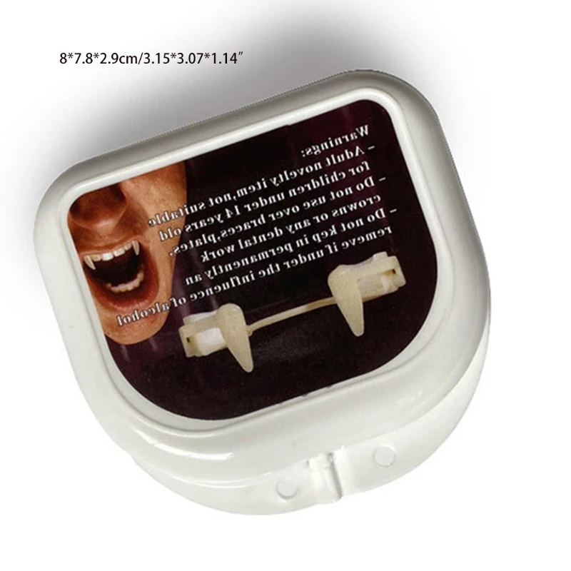 

Plastic Made Vampire Teeth Trick Scared Accessories Party Favor Creative Supplies Kids Relieve Boredom