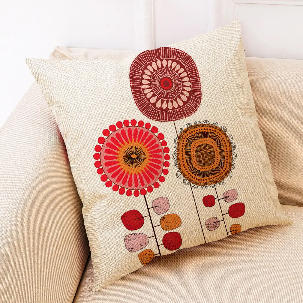 45x45 см геометрический проверить Декоративные Чехлы на диванные подушки для