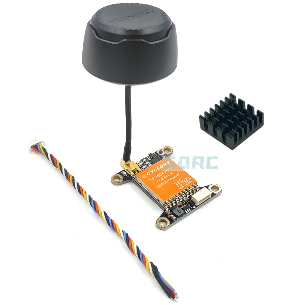 VTX 5804Pro 5 8G 48CH 25/200/600 передатчик mW FPV 2KM параметры настройки экранного меню TBS