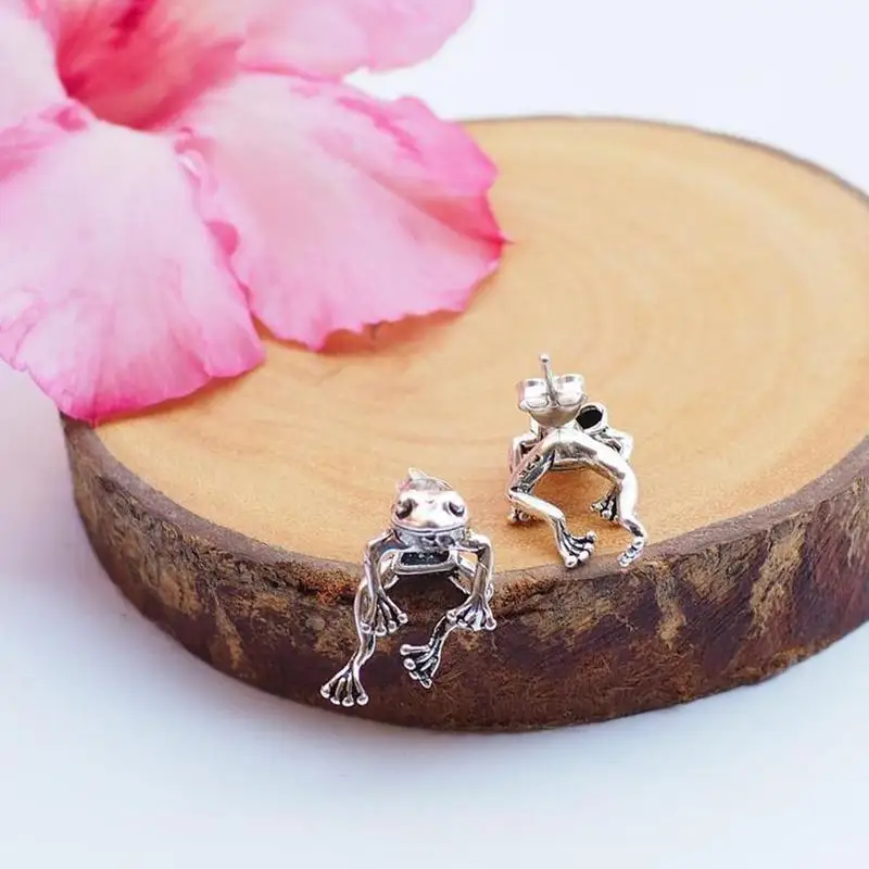 Лягушка рукав-крылышко Новый Винтаж лягушки поддельные из нержавеющей стали