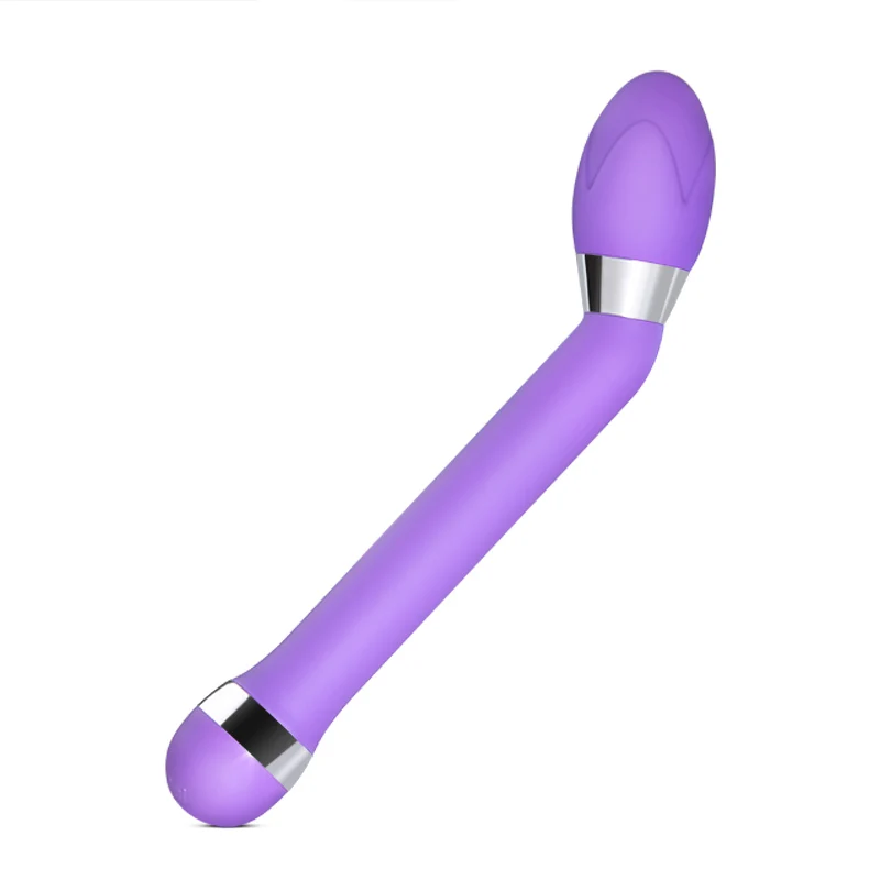 Purple Массажер для тела, палочка, массажер для мышц спины, шеи, облегчение боли, Вибрирующая Массажная палочка, полностью Расслабляющая тело, волшебная палочка для женщин - Цвет: Purple
