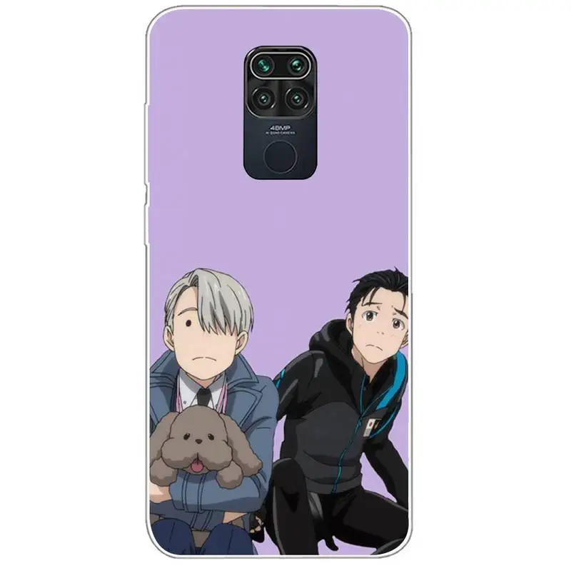 Yuri On Ice чехол для телефона Samsung Galaxy S8 S9 S10 Plus S10E S20FE A71 A51 A21S прозрачный силиконовый