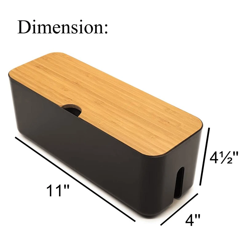 

Cable Storage Box Power Strip Wire Case Anti Dust Charger Socket Organizer Storage Bin Charger Wire Management Box 889