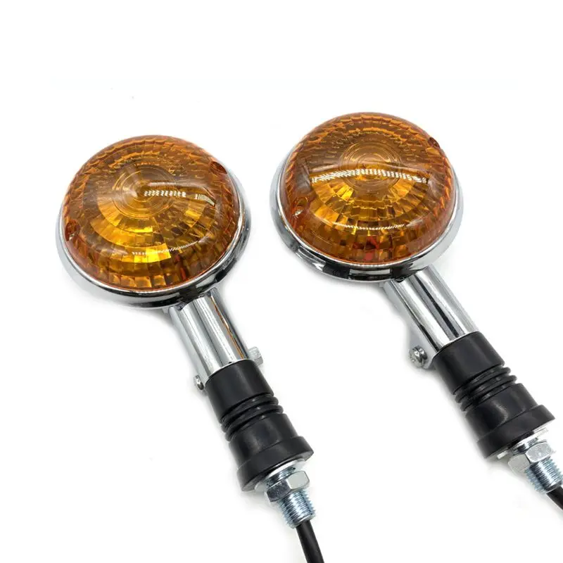 

Turn Signal Light Lamp For Yamaha Motorcycle Virago XV250/400 Indicator Amber cornering lamp 1 pair