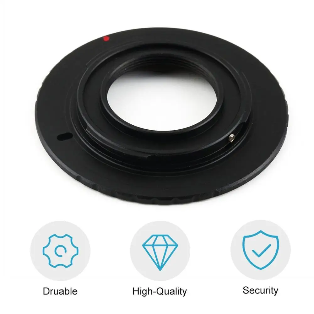 Черный анодированный алюминиевый металлический адаптер для камеры кольцо Olympus PM1
