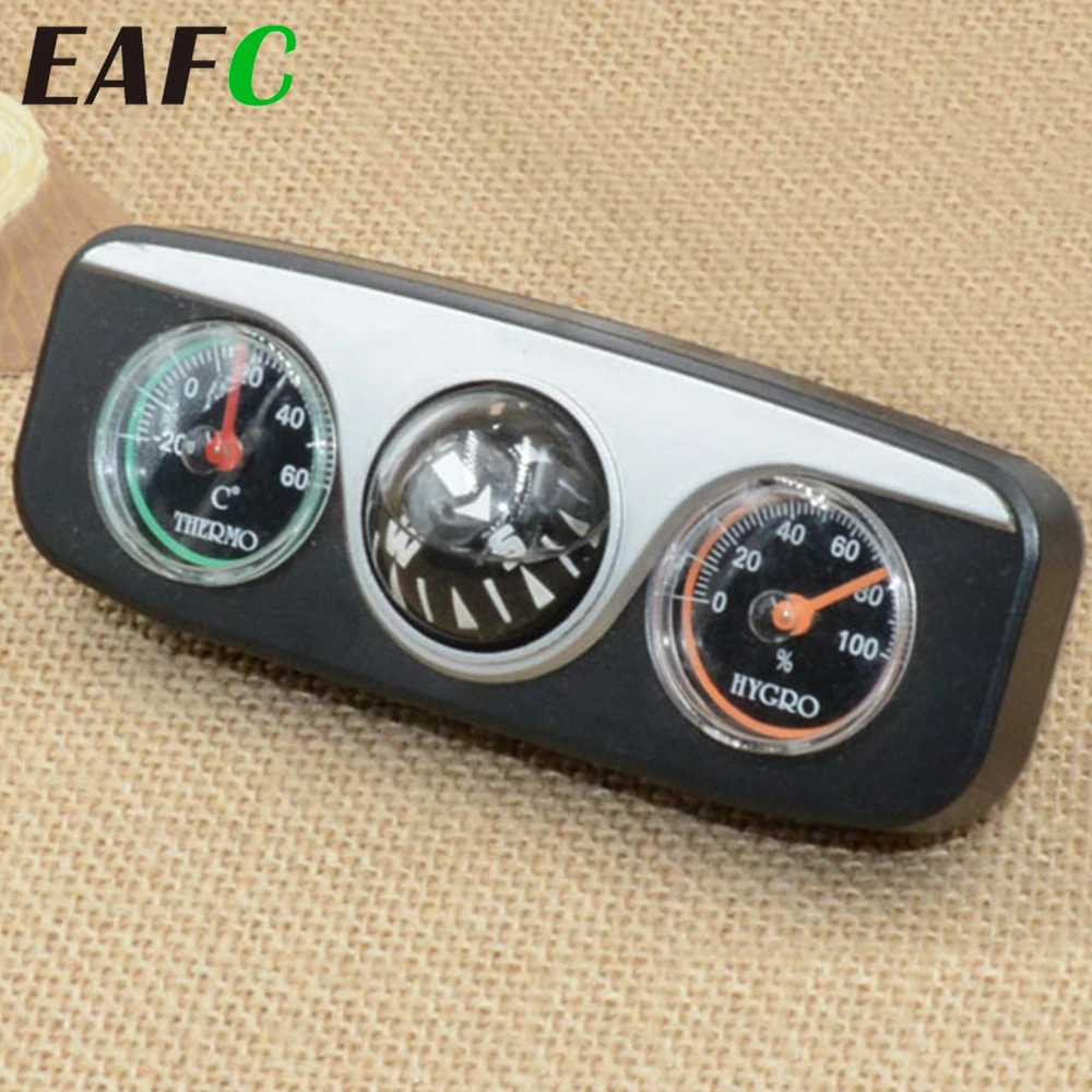 Автомобильный компас термометр гигрометр 3 в 1 многофункциональные