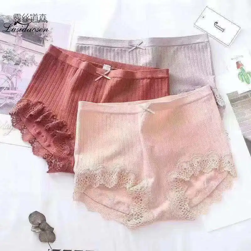 12 шт женские кружевные немаркированные трусики большого размера смешанных