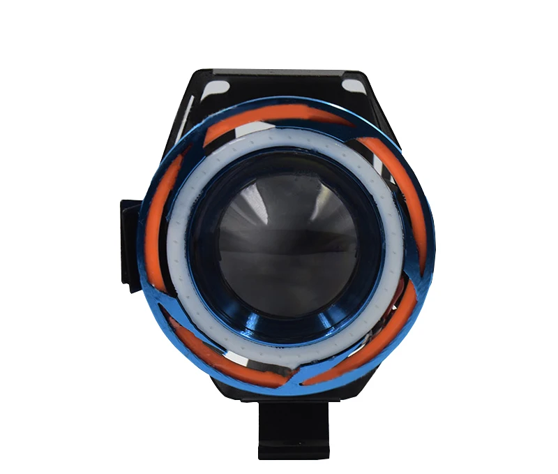Светодиодный противотуманный светильник s для moto rcycles U11 Angel Devil Eye, светодиодный фонарь, головной светильник, мото rcycle, скутер, фары мотоцикла, лампы, мото передний светильник