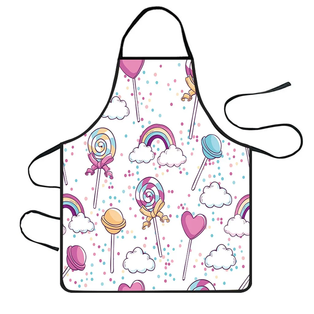 Кухонный Фартук водонепроницаемый кухонный фартук женский домашний милый